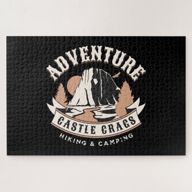 Puzzle Parque Estatal Castle Crags California (Horizontal)