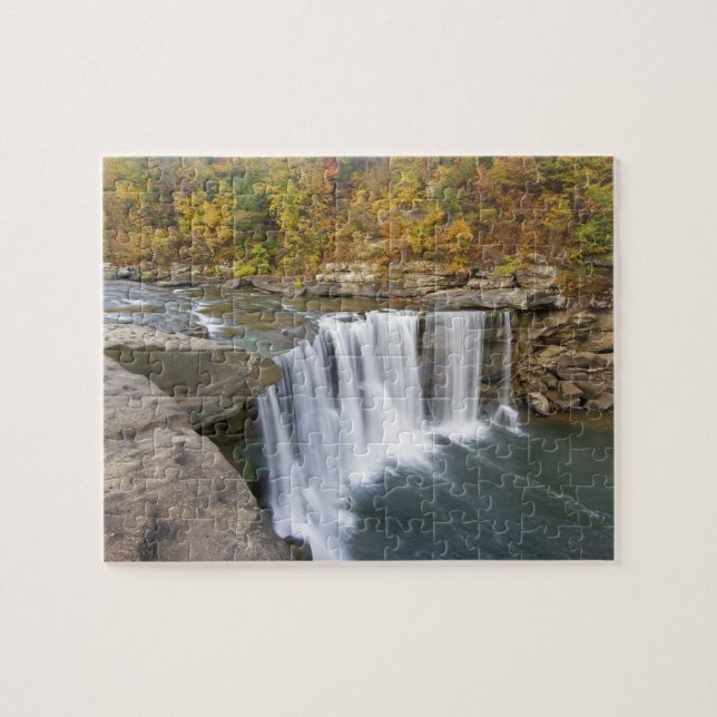 Puzzle Parque Estatal Cumberland Falls cerca de Corbin Ke (Horizontal)