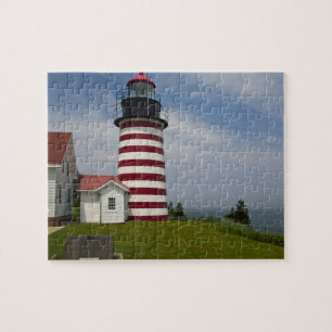 Puzzle Parque Estatal del Faro de West Quoddy Head es el