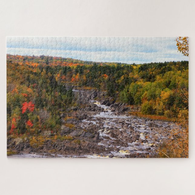 Puzzle Parque Estatal Jay Cooke Minnesota (Horizontal)