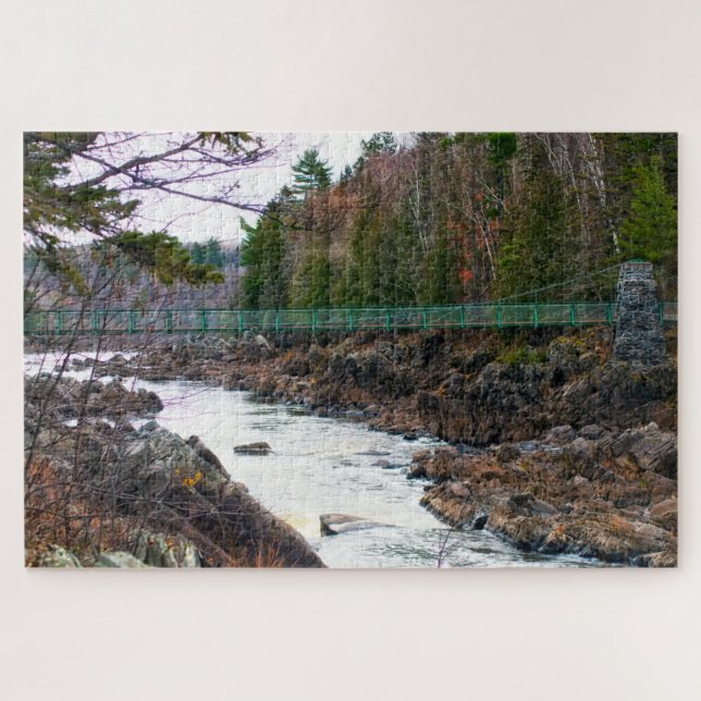 Puzzle Parque estatal Jay Cooke Minnesota (Horizontal)