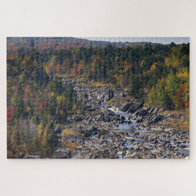 Puzzle Parque estatal Jay Cooke Minnesota St. Louis (Horizontal)