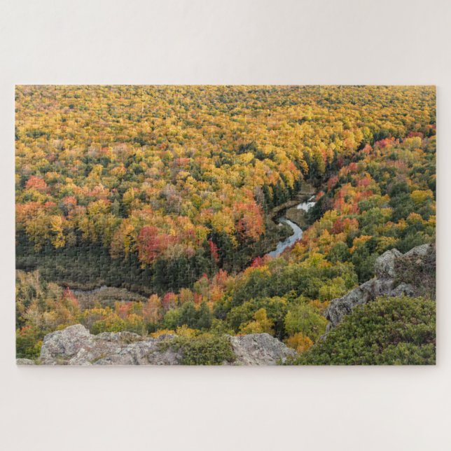 Puzzle Parque Estatal Porcupine Mountains Wilderness (Horizontal)