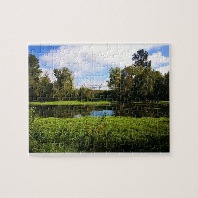 Puzzle Parque Estatal Willamette Mission, Oregon (Horizontal)