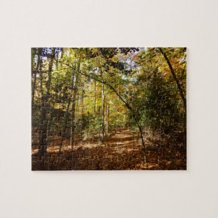 Puzzle Parque Greenbelt en otoño I paisaje de Maryland