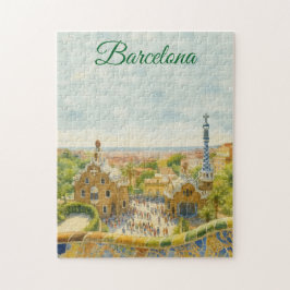 Puzzle Parque Güell Barcelona