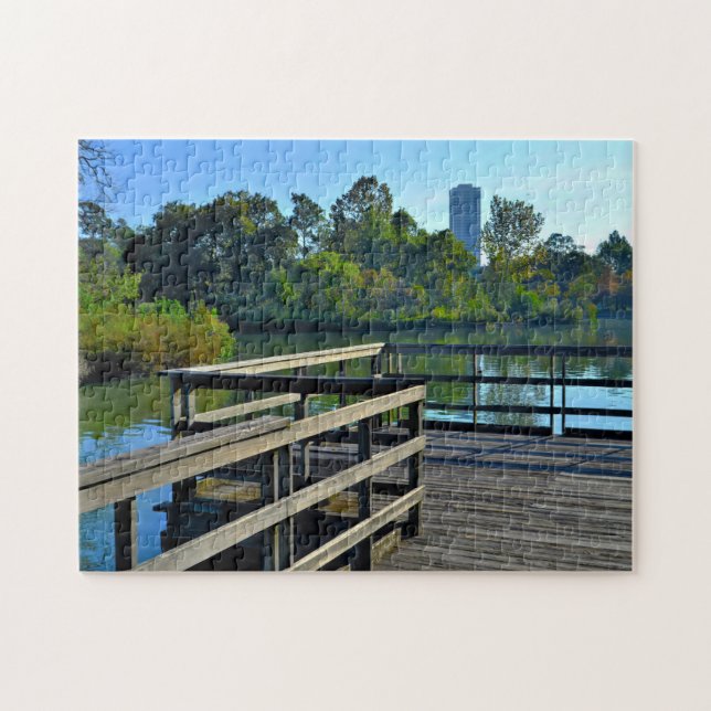 Puzzle Parque Herman Houston Texas. (Horizontal)