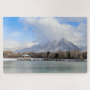Puzzle Parque Highland Glen en diciembre