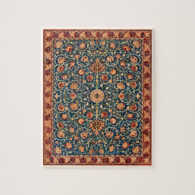 Puzzle Parque Holland por William Morris, arte de la alfo (Vertical)