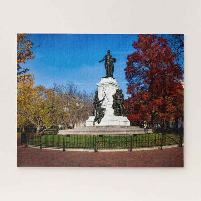 Puzzle Parque Lafayette Washington DC. (Horizontal)