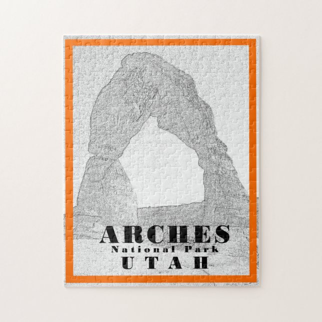 Puzzle Parque Nacional Arches - Utah - 11x14 - 252 pcs (Vertical)