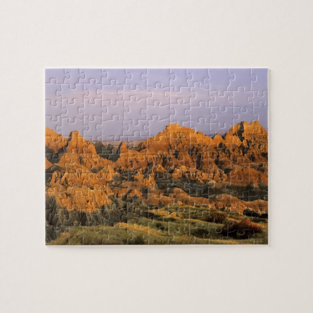 Puzzle Parque Nacional Badlands en Dakota del Sur (Horizontal)