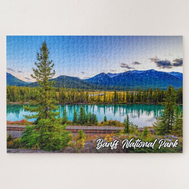 Puzzle Parque Nacional Banff, Alberta, Canadá (Horizontal)