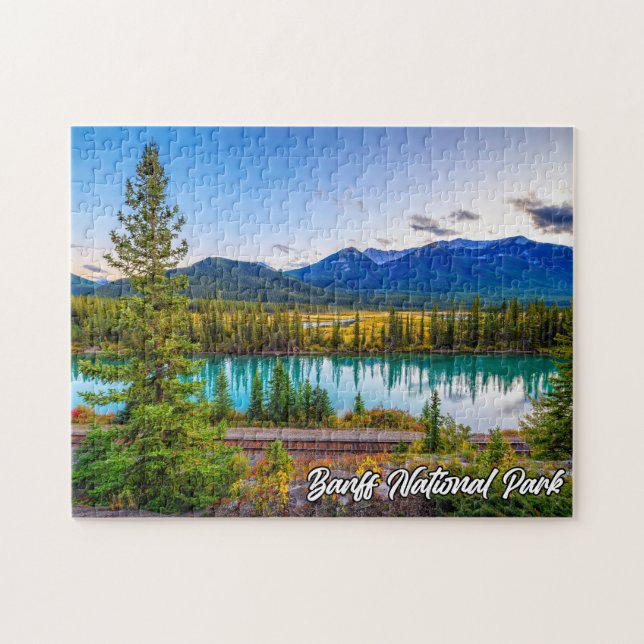 Puzzle Parque nacional Banff, Alberta, Canadá (Horizontal)