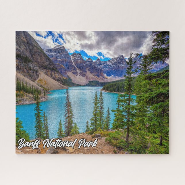 Puzzle Parque nacional Banff, Alberta, Canadá (Horizontal)