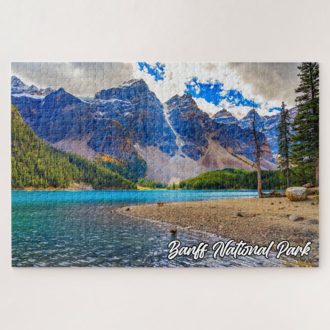 Puzzle Parque nacional Banff, Alberta, Canadá (Horizontal)