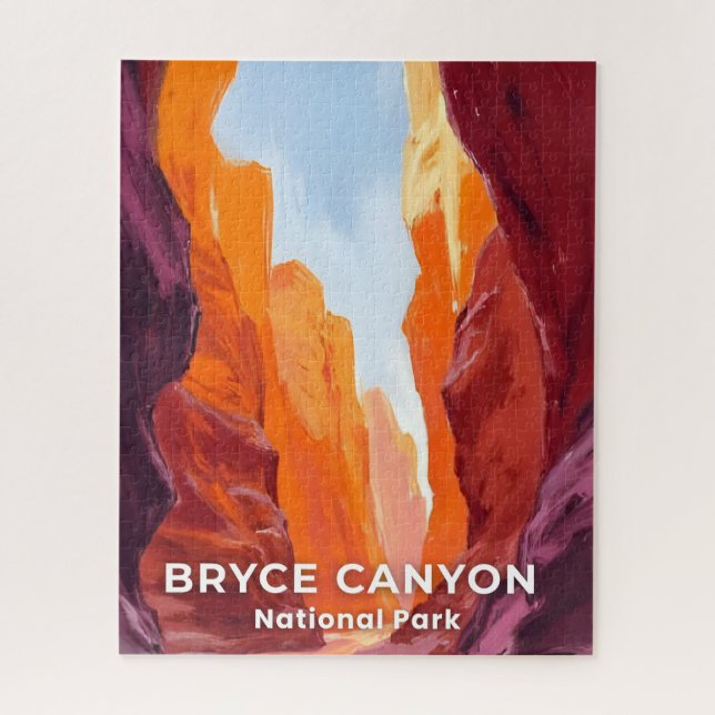 Puzzle Parque Nacional Bryce Canyon | Viajes a Utah (Vertical)