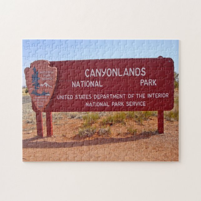 Puzzle Parque Nacional Canyonlands Utah. (Horizontal)