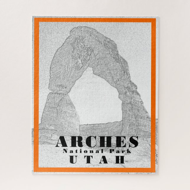 Puzzle Parque Nacional de Arches - Utah - 16x20 - 520 pc (Vertical)