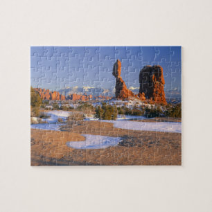 Puzzle PARQUE NACIONAL DE ARCHES, UTAH. EE. UU. Roca equi