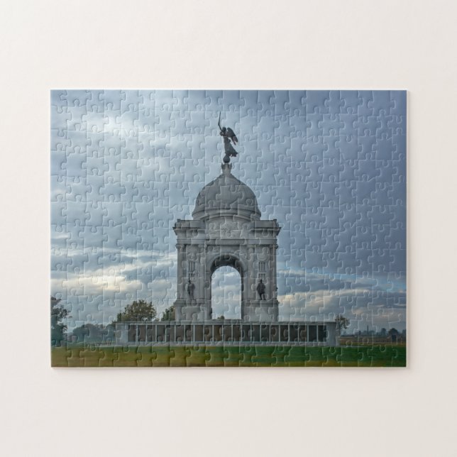 Puzzle Parque nacional de Gettysburg - monumento de (Horizontal)