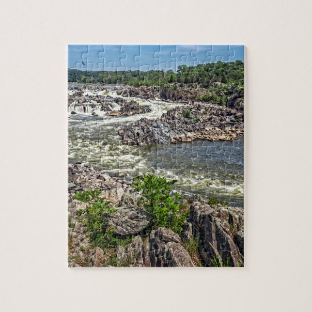 Puzzle Parque nacional de Great Falls (Vertical)