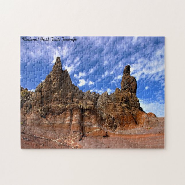 Puzzle Parque Nacional de Jigsaw Teide Tenerife. Rompecab (Horizontal)