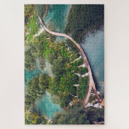 Puzzle Parque nacional de los lagos Plitvice, Croacia