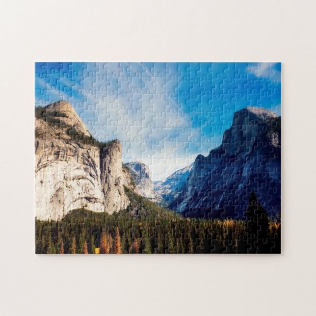 Puzzle Parque nacional de Yosemite. (Horizontal)