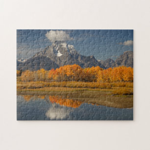 Puzzle parque nacional del teton magnífico