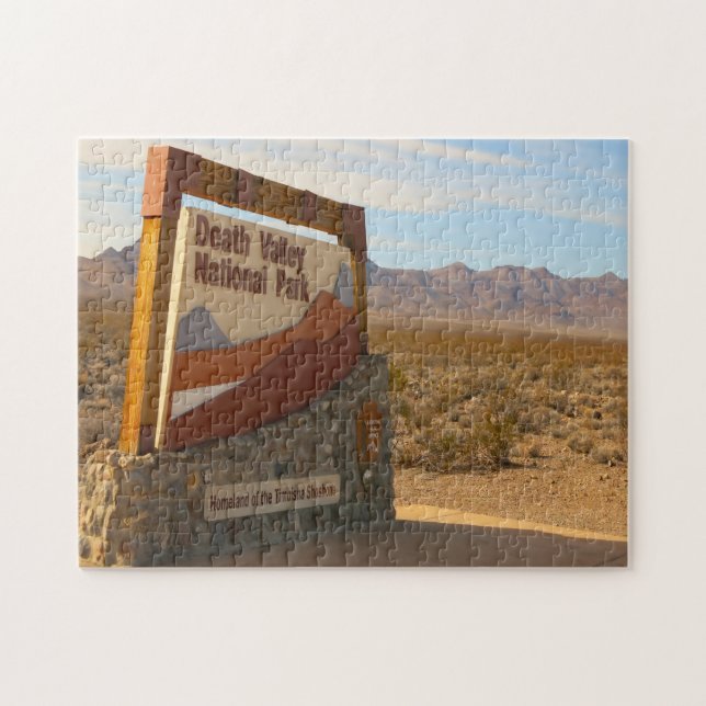Puzzle Parque nacional del Valle de la Muerte de Jigsaws. (Horizontal)