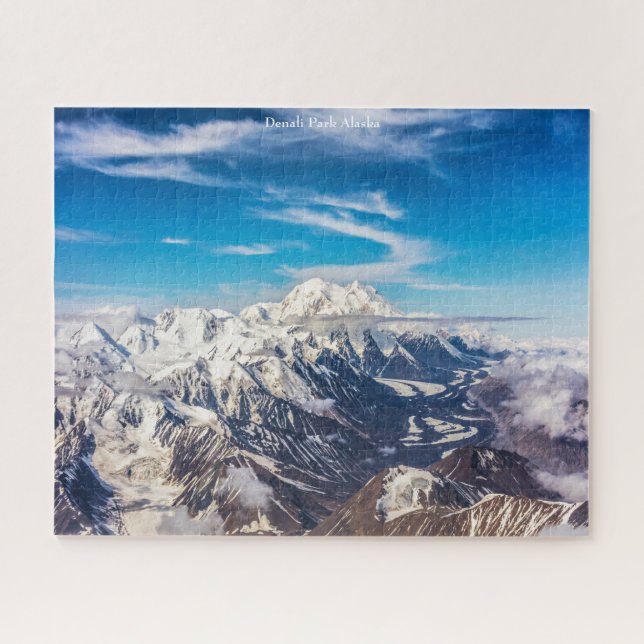 Puzzle Parque nacional Denali Alaska. (Horizontal)