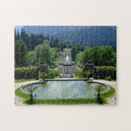 Puzzle Parque Nacional Escenario Jardín Lago