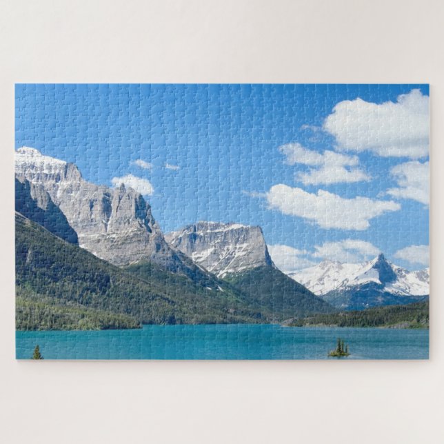 Puzzle Parque nacional Glaciar (Horizontal)