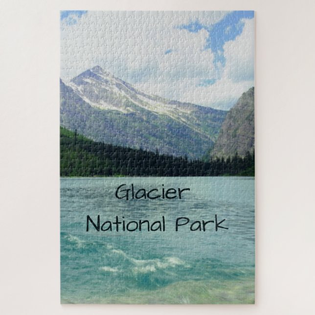 Puzzle Parque nacional Glaciar Montana (Vertical)