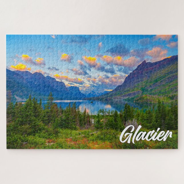Puzzle Parque Nacional Glaciar, Montana (Horizontal)