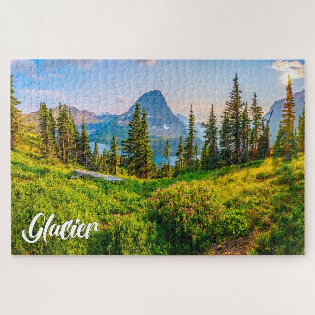 Puzzle Parque Nacional Glaciar, Montana, EE. UU. (Horizontal)