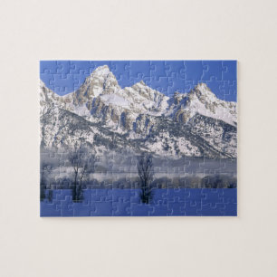 Puzzle PARQUE NACIONAL GRAND TETON, WYOMING. EE. UU. Nieb