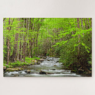 Puzzle Parque Nacional Grandes Montañas Humeantes Carolin