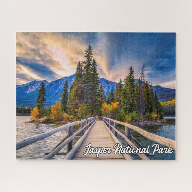 Puzzle Parque Nacional Jasper, Alberta, Canadá (Horizontal)