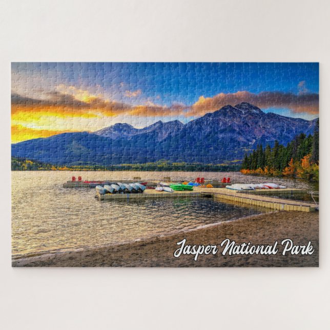 Puzzle Parque Nacional Jasper, Alberta, Canadá (Horizontal)