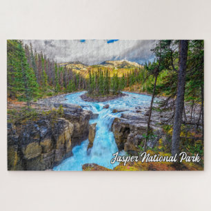 Puzzle Parque Nacional Jasper, Alberta, Canadá