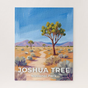 Puzzle Parque Nacional Joshua Tree California Acuarela