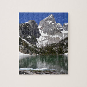 Puzzle Parque nacional magnífico de Teton del lago delta