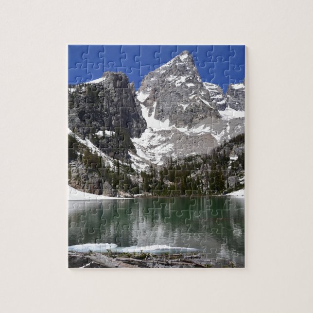Puzzle Parque nacional magnífico de Teton del lago delta (Vertical)