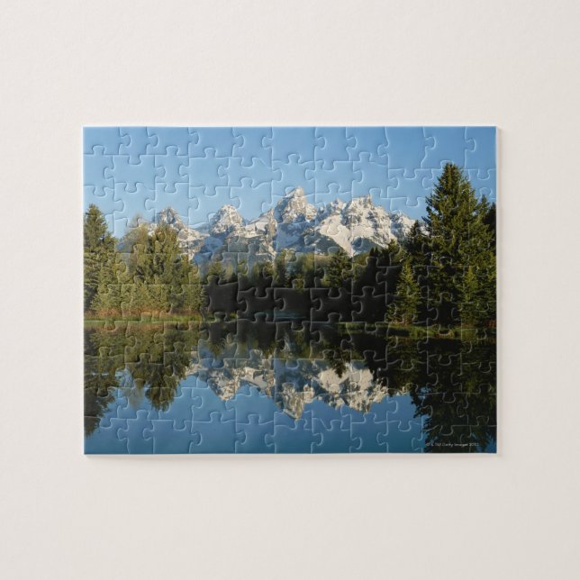 Puzzle Parque nacional magnífico de Teton, gama de Teton, (Horizontal)