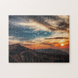 Puzzle Parque Nacional Montañas Escénicas Sunset Utah