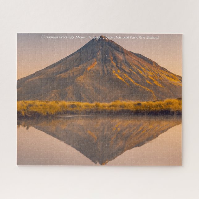Puzzle Parque Nacional Monte Taranaki Egmont Nueva Zeland (Horizontal)