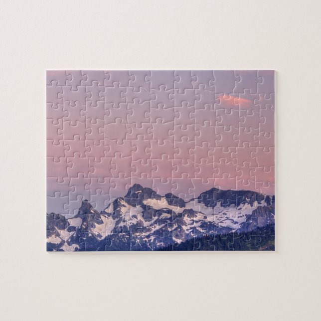 Puzzle Parque Nacional Mount Rainier, Glaciares Sarvent (Horizontal)
