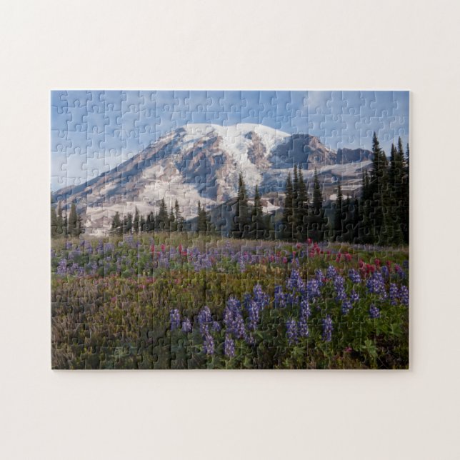 Puzzle Parque Nacional Mount Rainier, Mount Rainier 3 (Horizontal)
